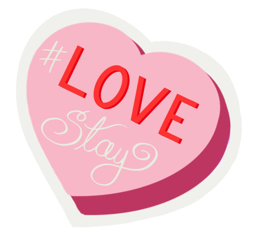 #LoveStay SweetHeart Sticker
